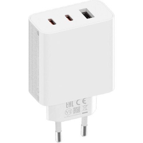 Сетевое зарядное устройство Xiaomi 67W White+Type-C to Type-C cable (BHR7493EU)