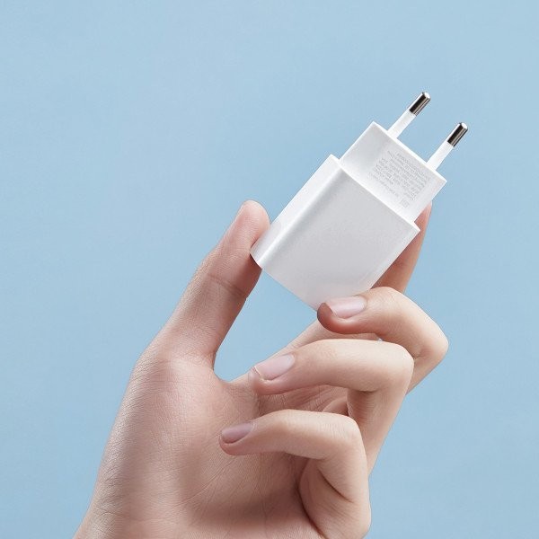 Мережевий зарядний пристрій Xiaomi Mi 20W Charger Type-C EU White (BHR4927GL)  Фото №7