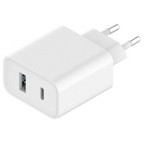 Мережевий зарядний пристрій Xiaomi Mi 33W Wall Charger (Type-A+Type-C) EU White (BHR4996GL)