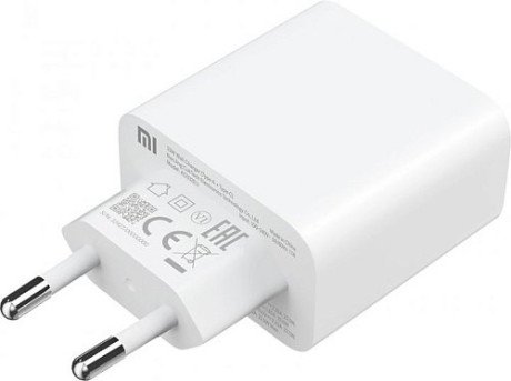 Мережевий зарядний пристрій Xiaomi Mi 33W Wall Charger (Type-A+Type-C) EU White (BHR4996GL)  Фото №0
