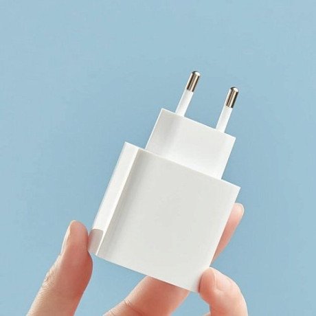 Мережевий зарядний пристрій Xiaomi Mi 33W Wall Charger (Type-A+Type-C) EU White (BHR4996GL)  Фото №1