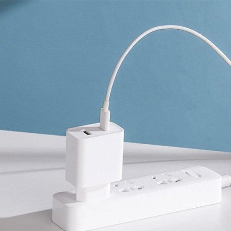 Мережевий зарядний пристрій Xiaomi Mi 33W Wall Charger (Type-A+Type-C) EU White (BHR4996GL)  Фото №4