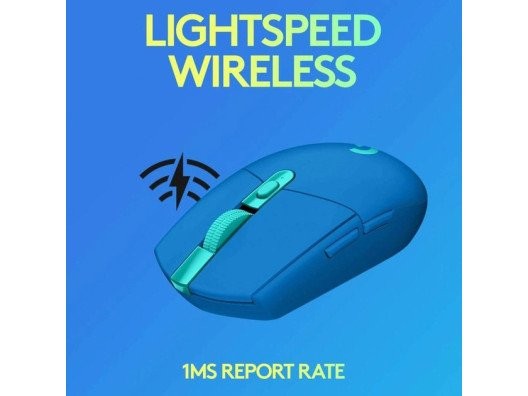 Миша Logitech G304 Lightspeed Blue (910-006016)  Фото №8