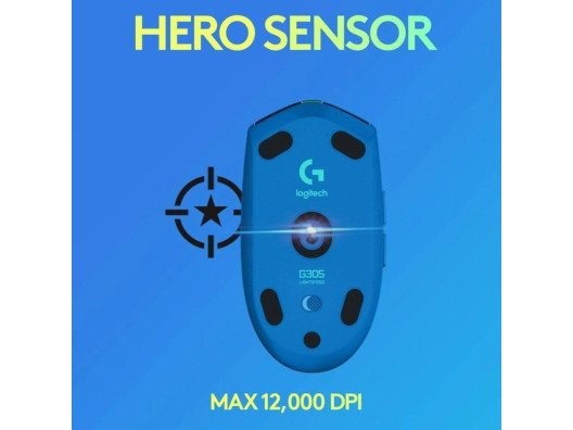 Миша Logitech G304 Lightspeed Blue (910-006016)  Фото №9