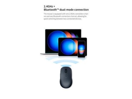 Мышь Xiaomi Dual-mode Wireless Mouse 2 Black (BHR8850GL)  Фото №7
