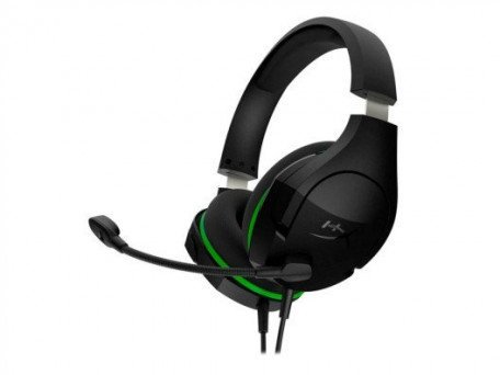 Навушники з мікрофоном HyperX Cloud Stinger Core for Xbox Grey/Green (4P5J0AA)  Фото №0