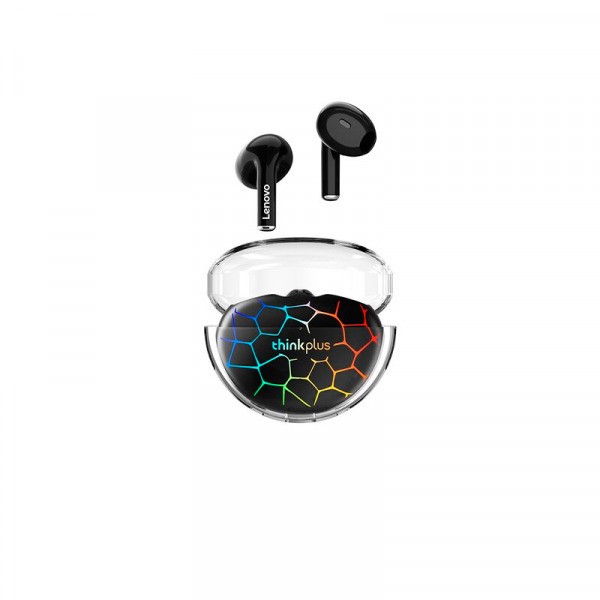 Навушники TWS Lenovo ThinkPlus LP80 Pro RGB Black