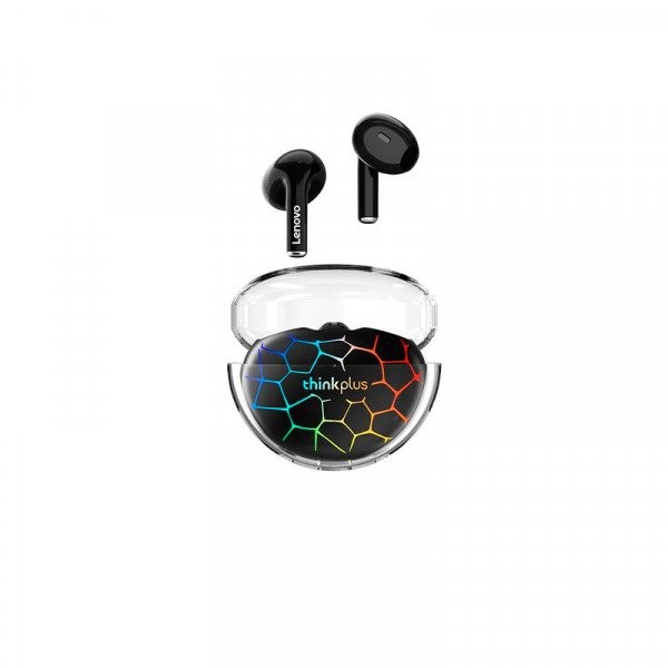 Навушники TWS Lenovo ThinkPlus LP80 Pro RGB Black