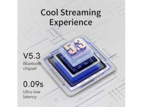 Навушники TWS QCY T27 ArcBuds Lite White  Фото №1