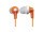 Наушники без микрофона Panasonic RP-HJE118GU -D Orange