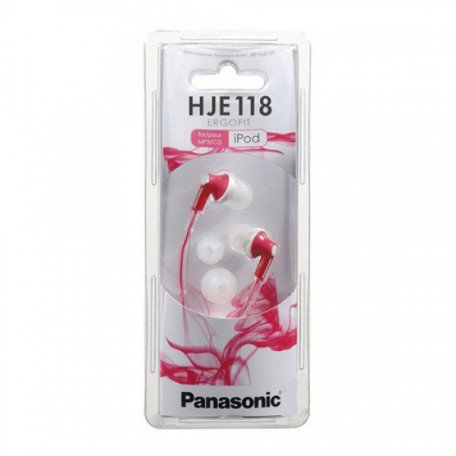 Наушники без микрофона Panasonic RP-HJE118GU -P Pink  Фото №0