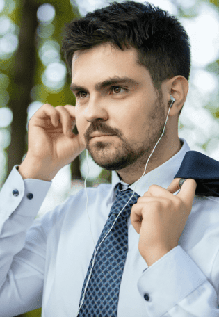 Наушники без микрофона Panasonic RP-HJE118GU -S Silver  Фото №2