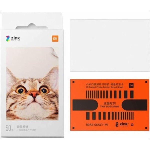 Фотопапір Xiaomi Mi Pocket Print Instant Photo Paper 5x7,6см 287/20 (TEJ4019GL)  Фото №0