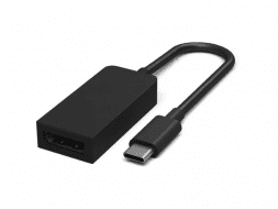 Перехідник Microsoft USB-C до DisplayPort Adapter Black (JVZ-00002)