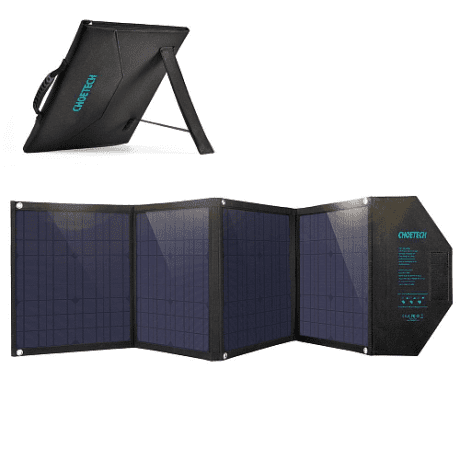 Зарядное устройство на солнечной батарее Choetech Solar panel 80 Watt (SC007)  Фото №1