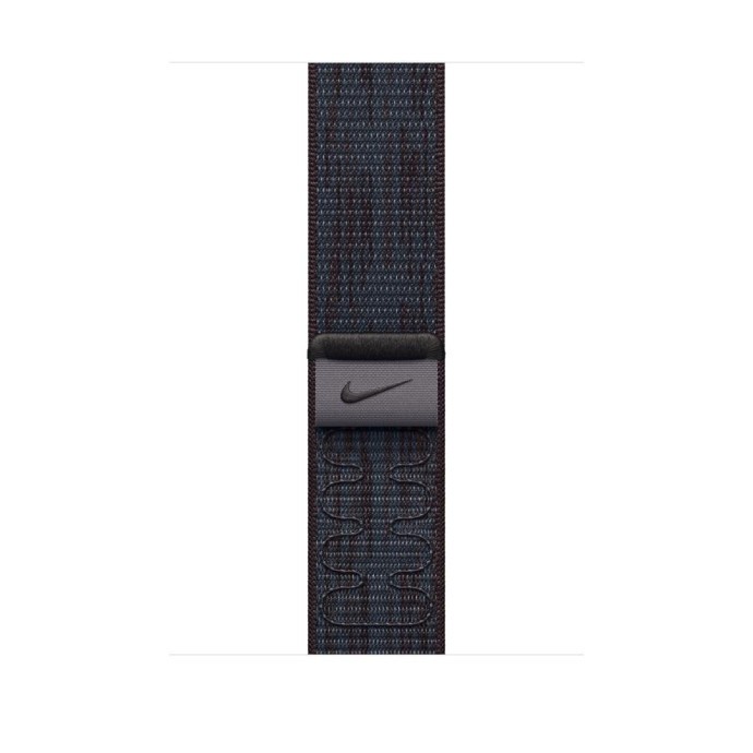 Ремінець Apple Ремінець для годинника Watch 44/45/46/49mm Black/Blue Nike Sport Loop (MYJD3)