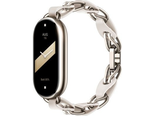Ремінець Xiaomi Ремінець Chain Strap для Mi Smart Band 8 White (BHR7313GL)  Фото №1