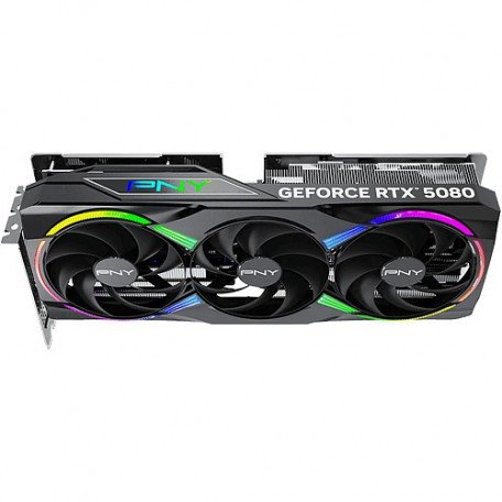 Відеокарта PNY GeForce RTX 5080 ARGB EPIC-X RGB OC Triple Fan (VCG508016TFXXPB1-O)  Фото №4