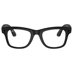 Смарт-окуляри Ray-Ban Meta Wayfarer Large Matte Black/Clear to Graphite Green Transitions (RW4008 601S1M 53-22)