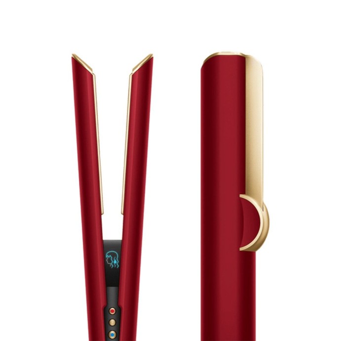 Стайлер (випрямляч) Dyson Airstrait HT01 Red Velvet/Gold EU (596931-01)  Фото №0