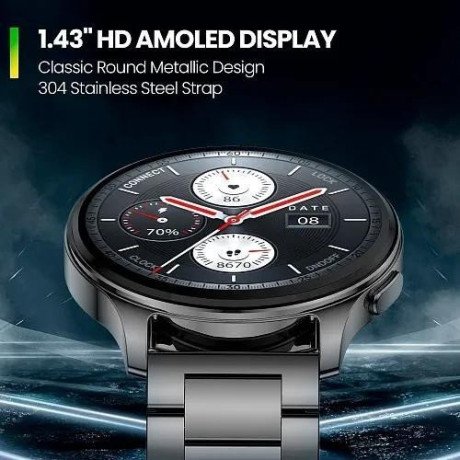 Смарт-годинник Amazfit Pop 3R Metallic Silver  Фото №0