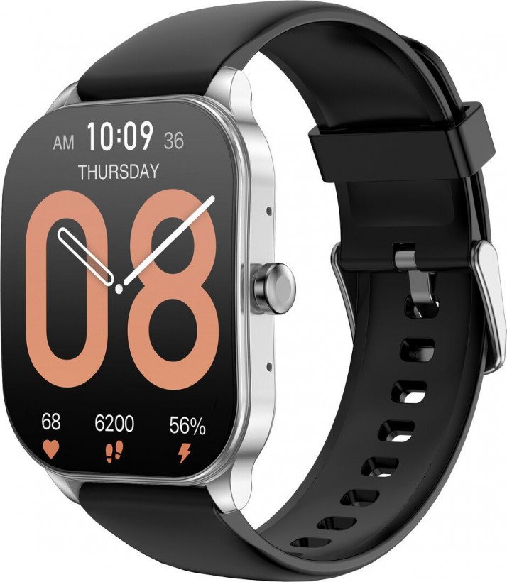 Смарт-годинник Amazfit Pop 3S Silver  Фото №0