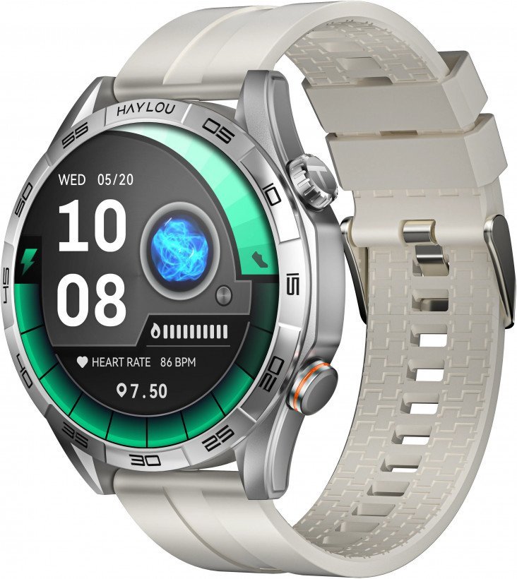 Смарт-годинник Haylou Solar 5 LS20 Silver  Фото №1