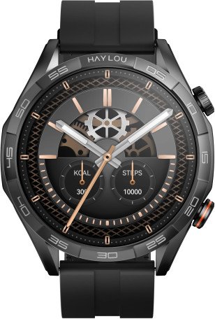 Смарт-годинник Haylou Solar 5 LS20 Black Silicone Strap