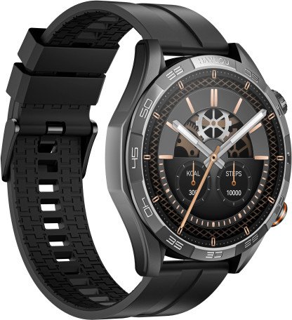 Смарт-годинник Haylou Solar 5 LS20 Black Silicone Strap  Фото №0