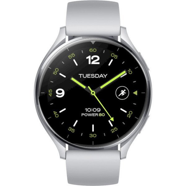 Смарт-часы Xiaomi Watch 2 Silver Case With Gray TPU Strap (BHR8034GL)