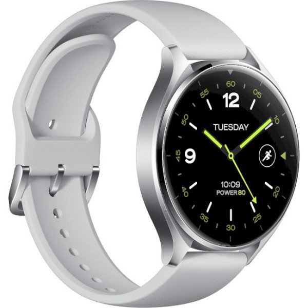 Смарт-часы Xiaomi Watch 2 Silver Case With Gray TPU Strap (BHR8034GL)  Фото №1
