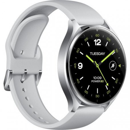 Смарт-часы Xiaomi Watch 2 Silver Case With Gray TPU Strap (BHR8034GL)  Фото №1