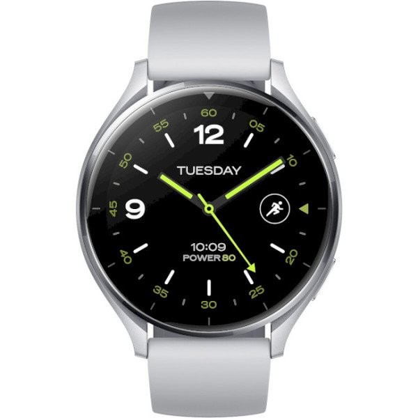 Смарт-годинник Xiaomi Watch 2 Silver Case With Gray TPU Strap (BHR8034GL)