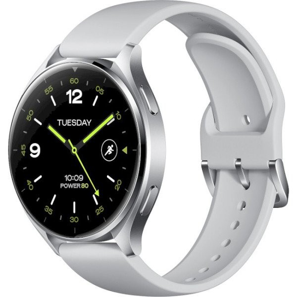 Смарт-годинник Xiaomi Watch 2 Silver Case With Gray TPU Strap (BHR8034GL)  Фото №0