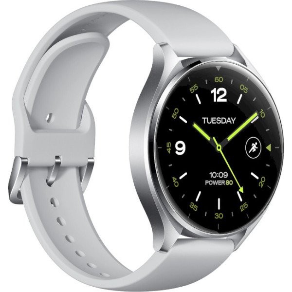 Смарт-годинник Xiaomi Watch 2 Silver Case With Gray TPU Strap (BHR8034GL)  Фото №1