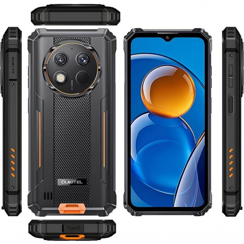 Смартфон Oukitel G1 6/256GB Orange (Global EU)  Фото №4