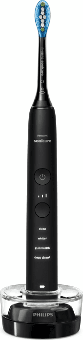 Набір із 2-х електричних зубних щіток Philips Sonicare DiamondClean 9000 Pink&amp;Black HX9914/69  Фото №1