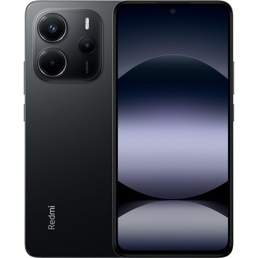 Смартфон Xiaomi Redmi Note 14 6/128GB Midnight Black (Global EU) (with Adapter)