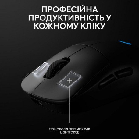 Миша Logitech PRO 2 Lightspeed Black (910-007295)  Фото №3