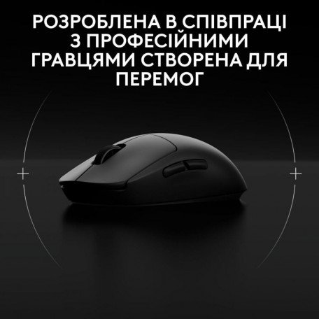 Миша Logitech PRO 2 Lightspeed Black (910-007295)  Фото №6