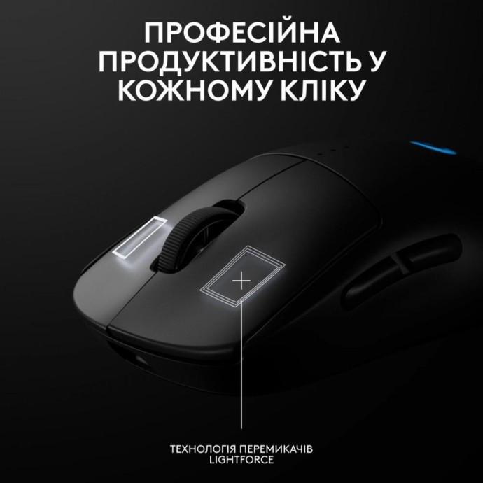 Миша Logitech PRO 2 Lightspeed Black (910-007295)  Фото №3
