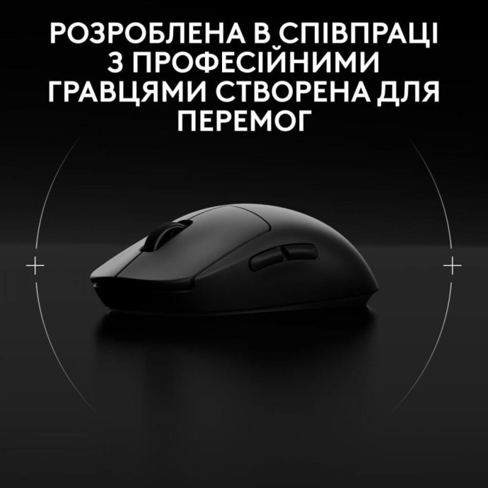 Миша Logitech PRO 2 Lightspeed Black (910-007295)  Фото №6