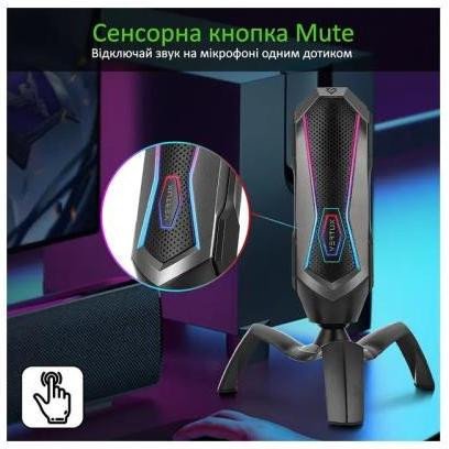 Мікрофон для ПК Vertux Marshal USB Black marshal.black  Фото №4