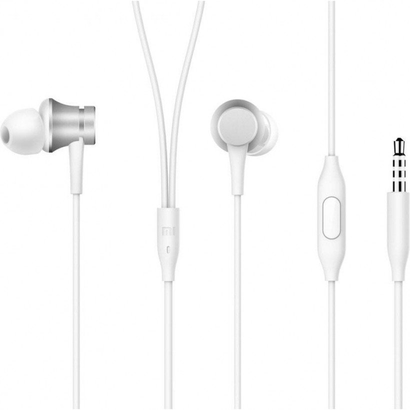 Наушники с микрофоном Xiaomi Piston Fresh Bloom Matte Silver (ZBW4355TY)