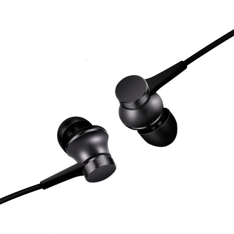 Наушники с микрофоном Xiaomi Piston Fresh Bloom Matte Black (ZBW4354TY)  Фото №0