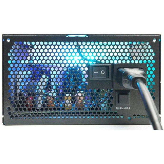 Блок питания AZZA PSAZ-650W-RGB  Фото №0
