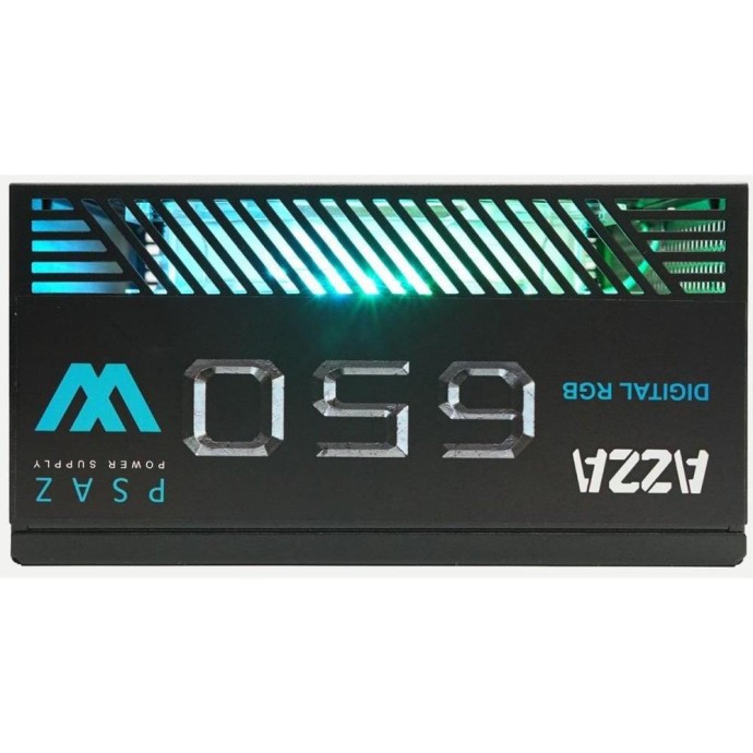 Блок питания AZZA PSAZ-650W-RGB  Фото №2