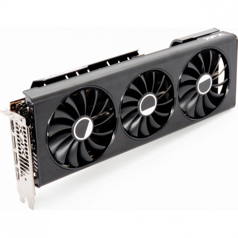 Видеокарта XFX Radeon RX 7700 XT Speedster QICK 319 Black Edition (RX-77TQICKB9)  Фото №0