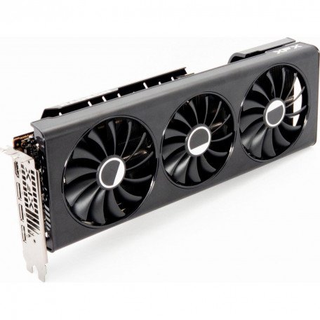 Видеокарта XFX Radeon RX 7700 XT Speedster QICK 319 Black Edition (RX-77TQICKB9)  Фото №0
