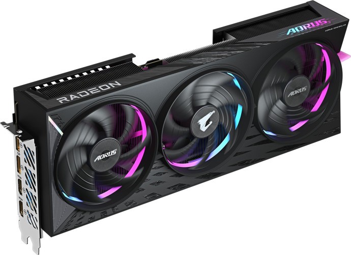 Відеокарта GIGABYTE AORUS Radeon RX 9070 XT ELITE 16G (GV-R9070XTAORUS E-16GD)  Фото №3
